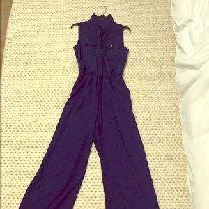 royal blue jumpsuit WORN ONCE